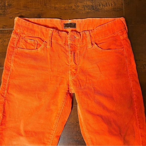 MOTHER Denim The Looker Little Bit Country Corduroy Low Rise Ankle Pants - Picture 5 of 11
